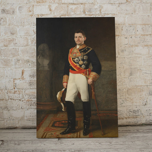 Ispanų Generolas - Karališkas portretas