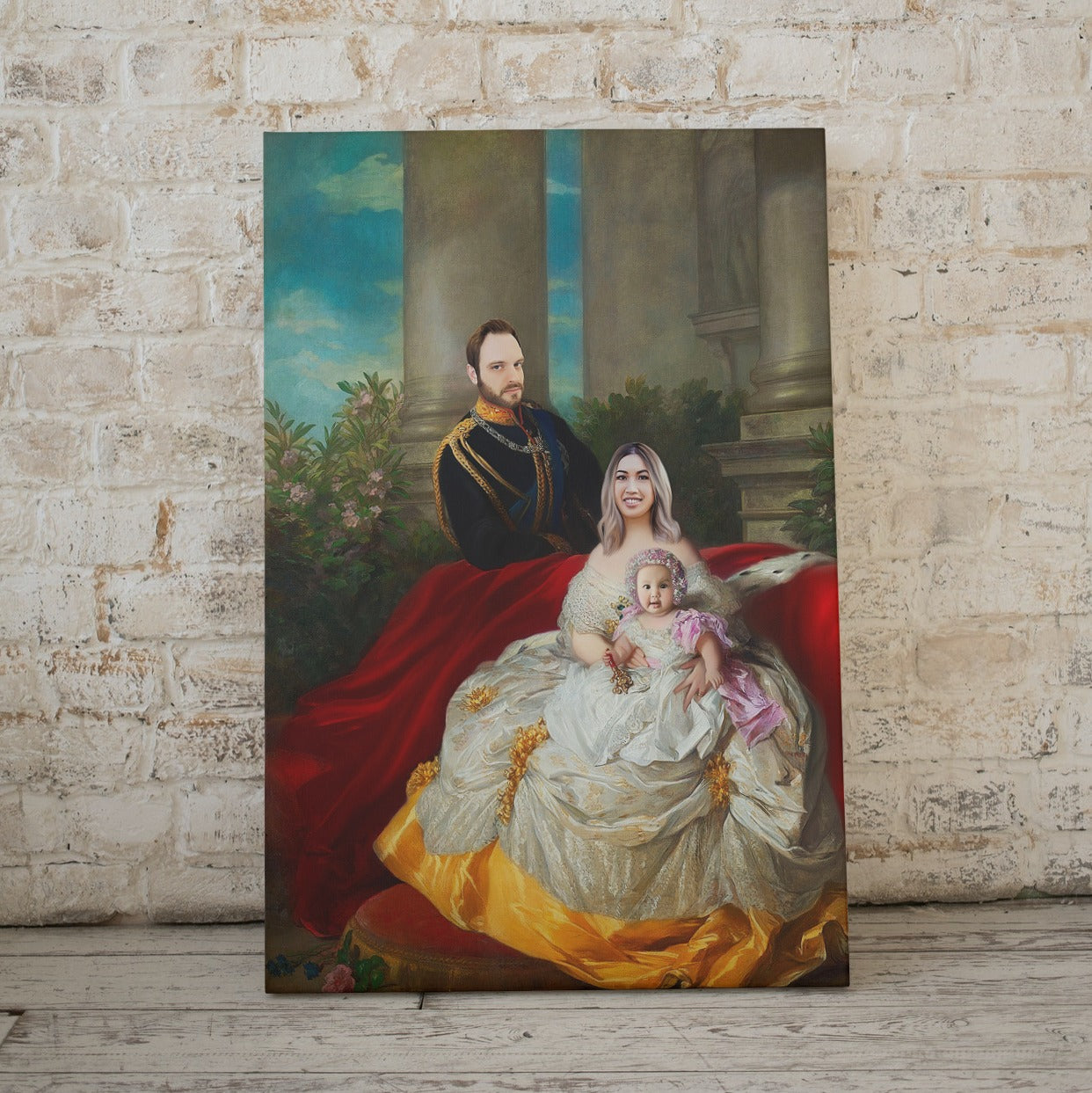 Trys asmenys - Karališkas portretas