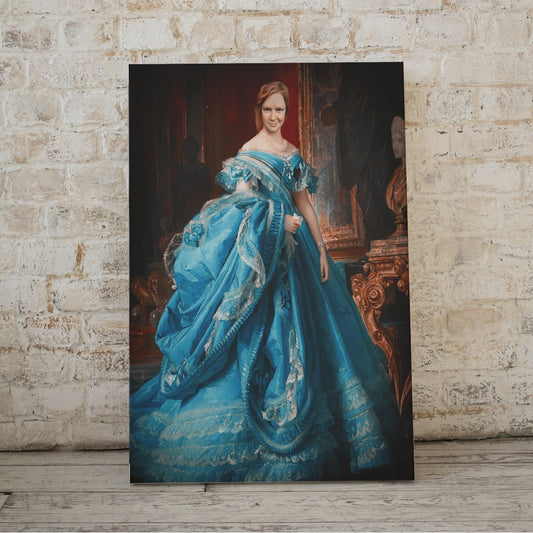 Safyrinė Karalienė - Karališkas portretas